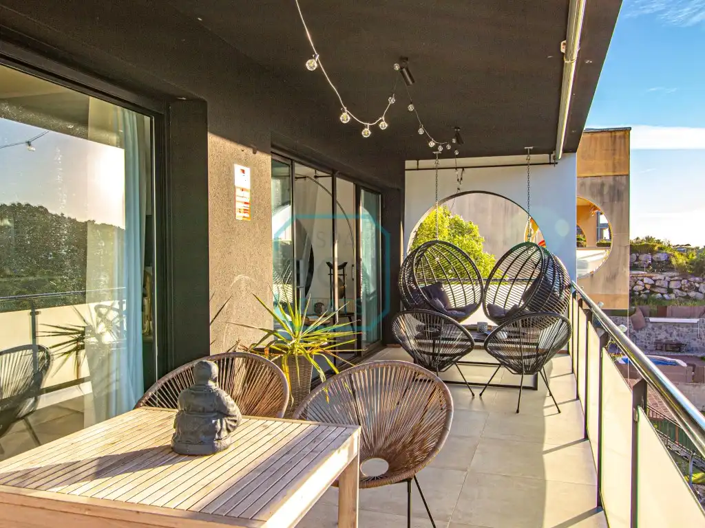 Terrasse von Haus oder Chalet zum Verkauf in Calafell mit Klimaanlage, Schwimmbad und Balkon