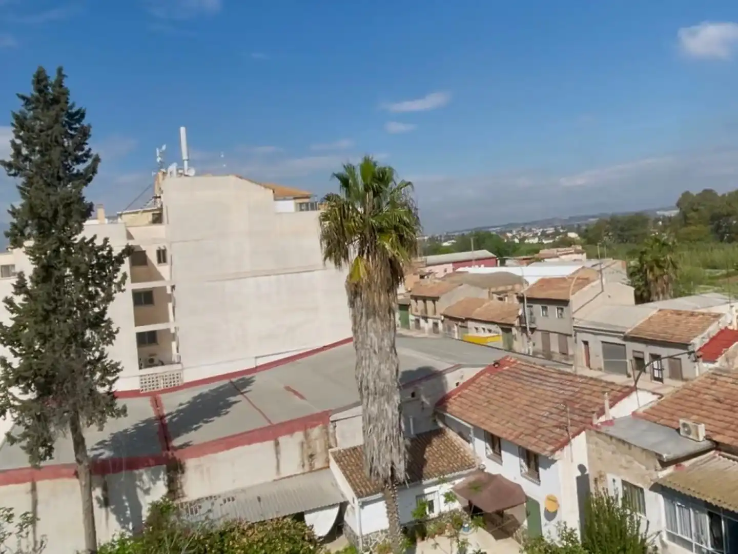 Vista exterior de Piso en venta en Murcia con Aire acondicionado, Calefacción y Trastero
