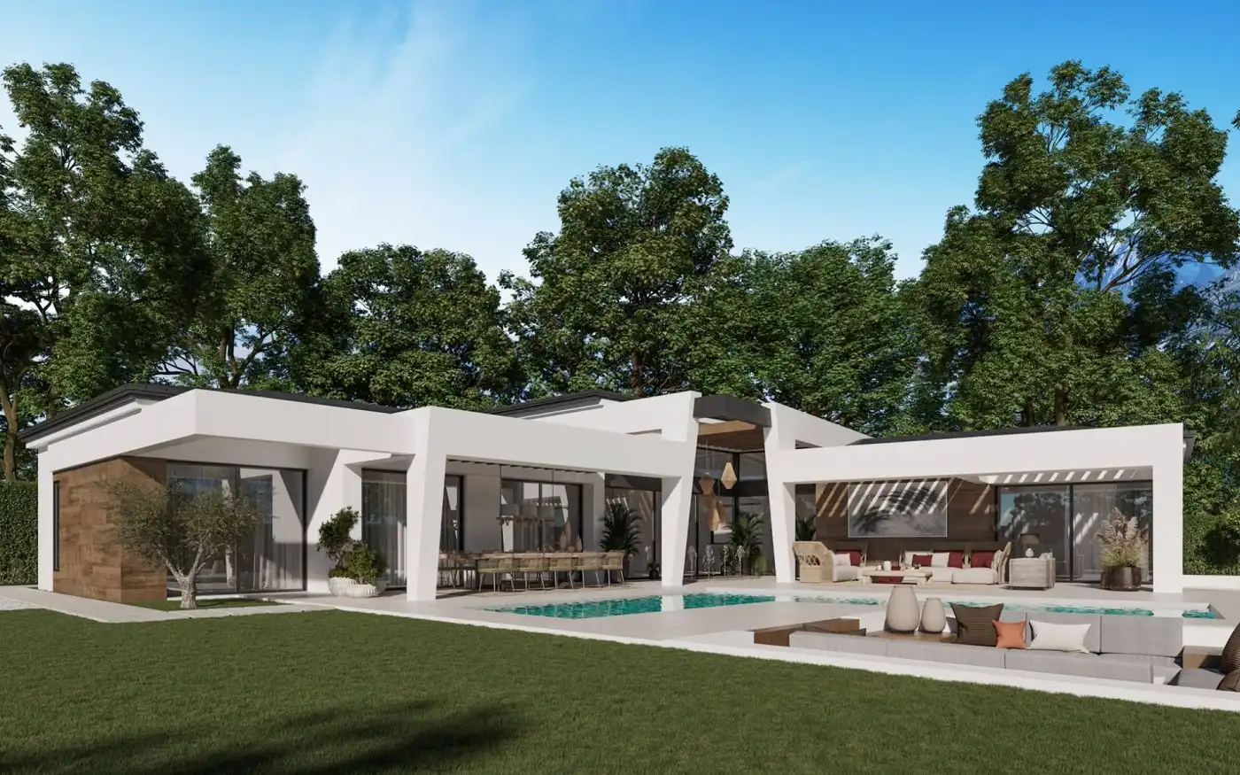 Chalet con piscina en venta en Nueva Andalucía