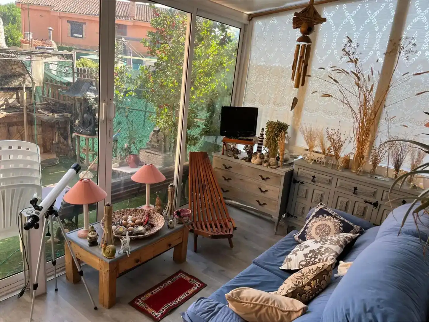 Sala d'estar de Pis en venda en Modúbar de la Emparedada amb Jardí privat, Parquet i Traster