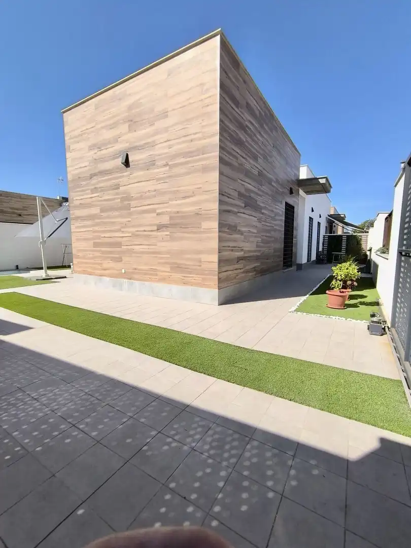 Terraza de Casa o chalet en venta en Umbrete con Aire acondicionado, Parquet y Trastero