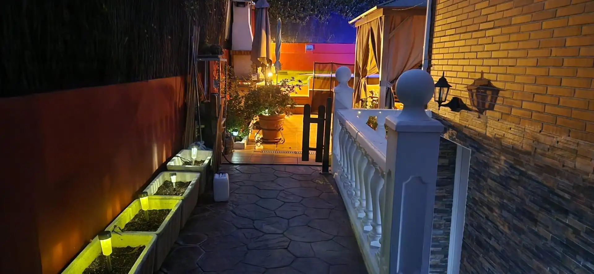 Terraza de Casa adosada en venta en San Blas