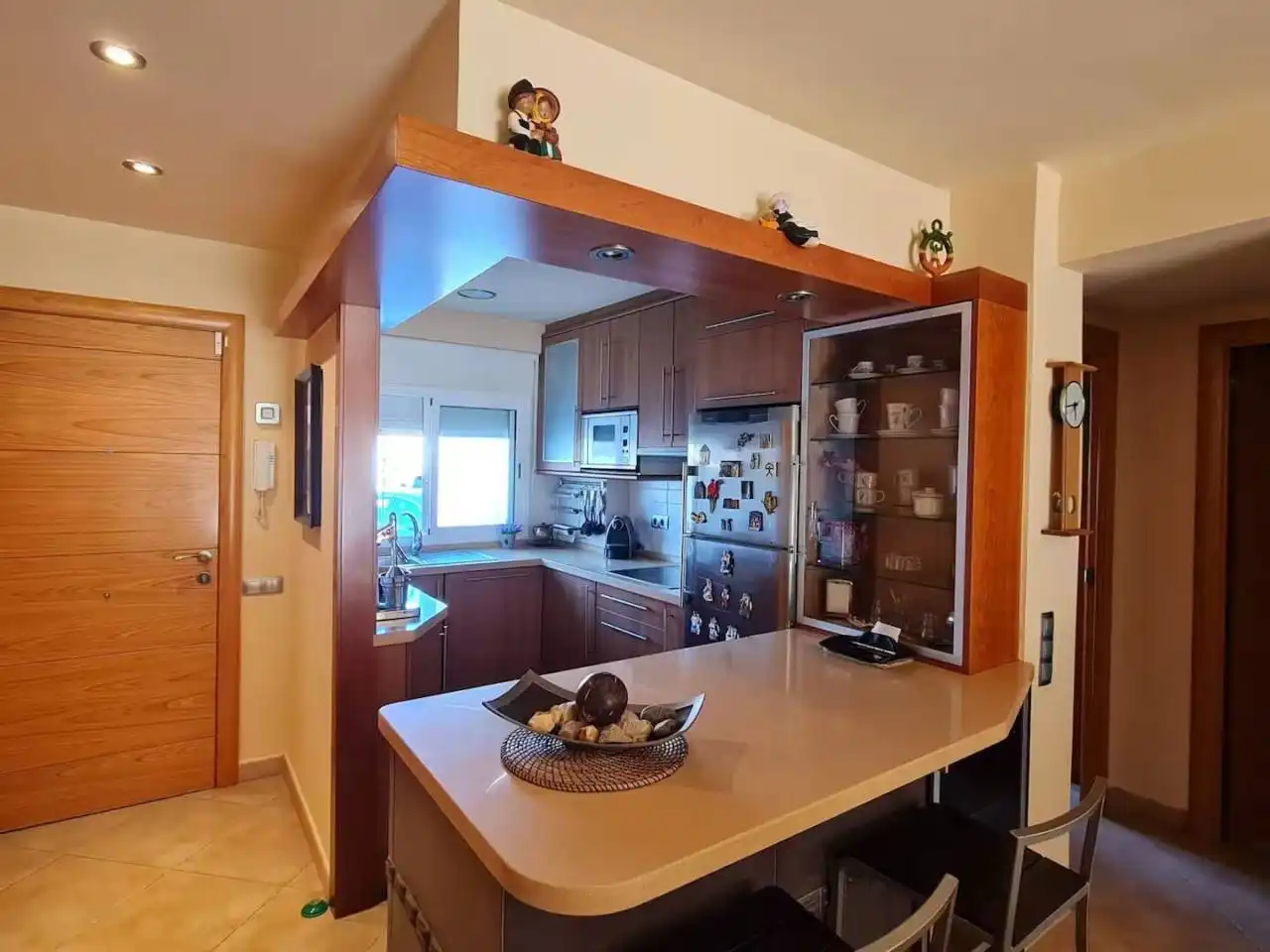 Cocina de Apartamento en venta en Salou con Aire acondicionado, Terraza y Piscina comunitaria