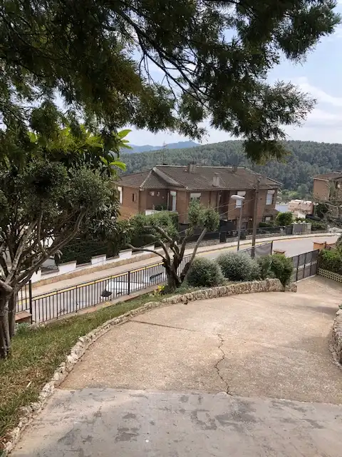 Vista exterior de Casa o xalet en venda en La Palma de Cervelló amb Aire condicionat, Calefacció i Jardí privat