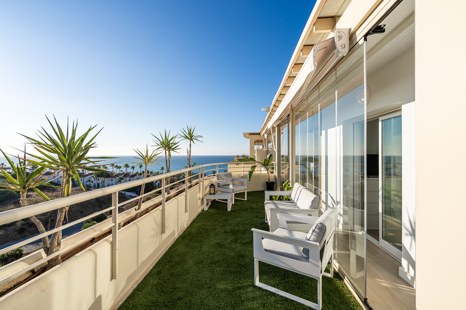 Terrace of Attic for sale in Mijas  with Terrace, Swimming Pool and Balcony
