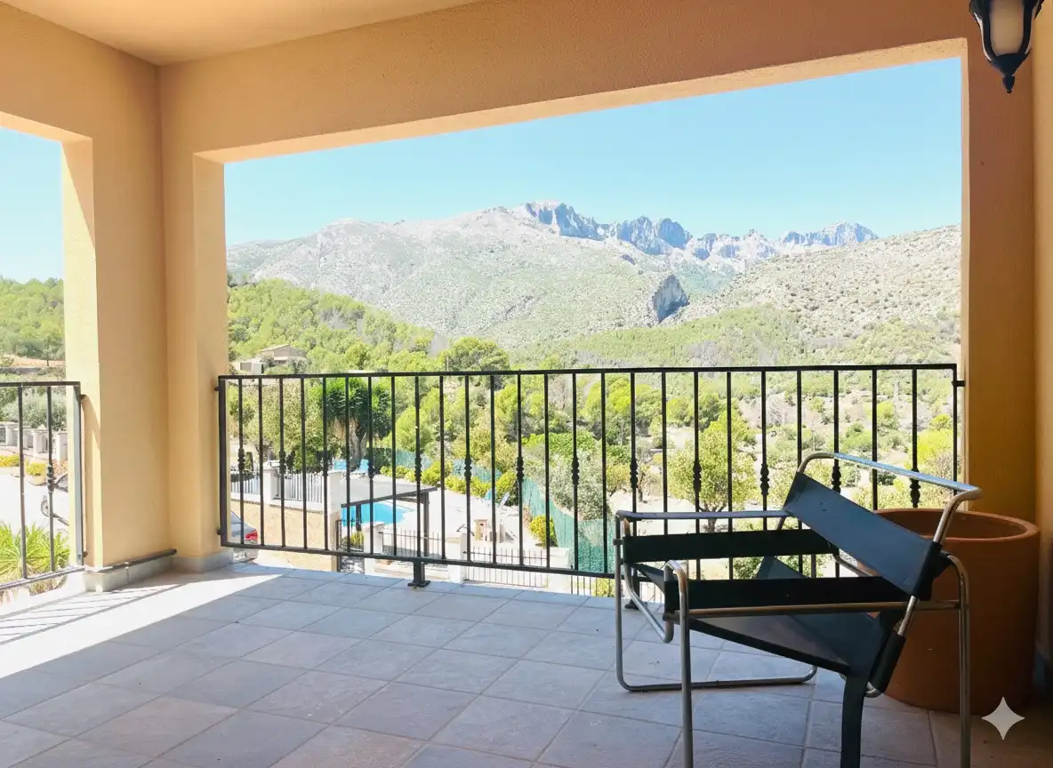 Casa rústica amb jardí en venda a Benissa pueblo, imagen 4
