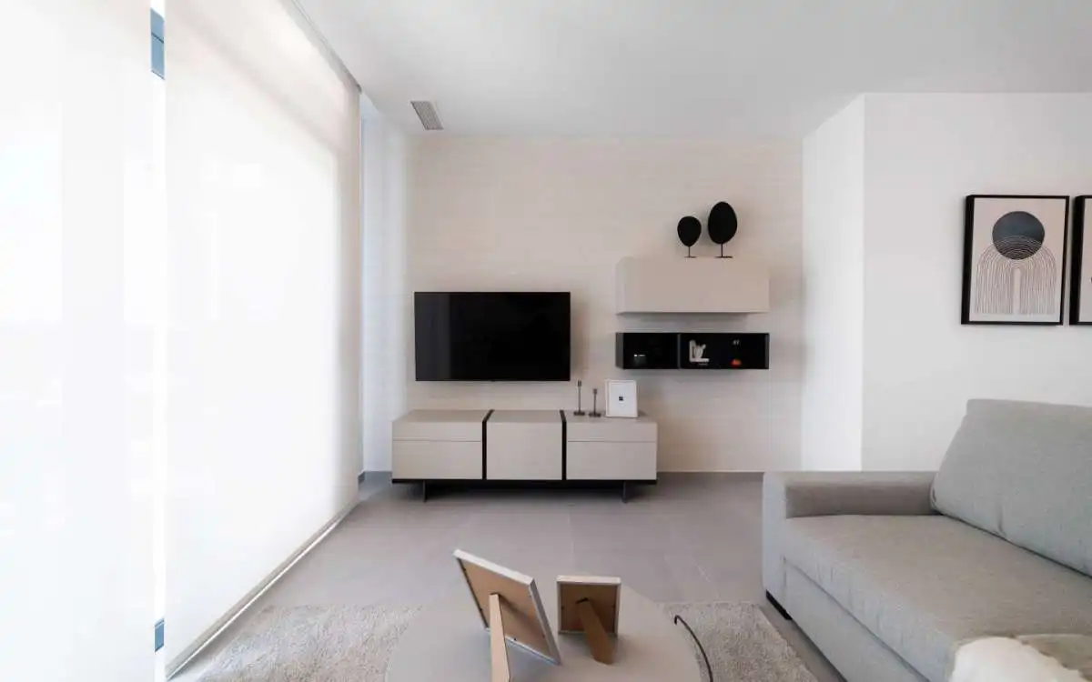 Wohnzimmer von Wohnung zum Verkauf in Benidorm mit Terrasse und Gemeinschaftspool