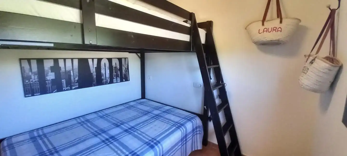 Bedroom of Flat for sale in Vera  with Air Conditioner, Terrace and Furnished