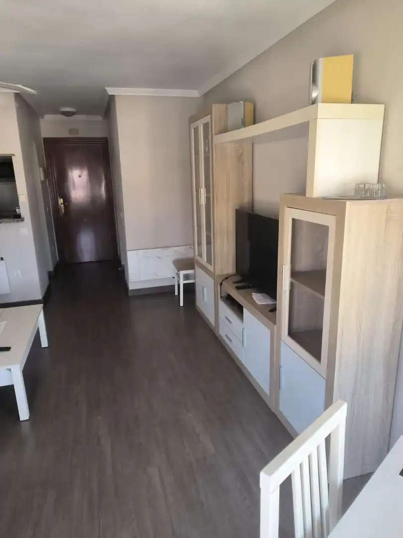 Sala de estar de Apartamento de alquiler en Torrox con Piscina, Amueblado y Internet