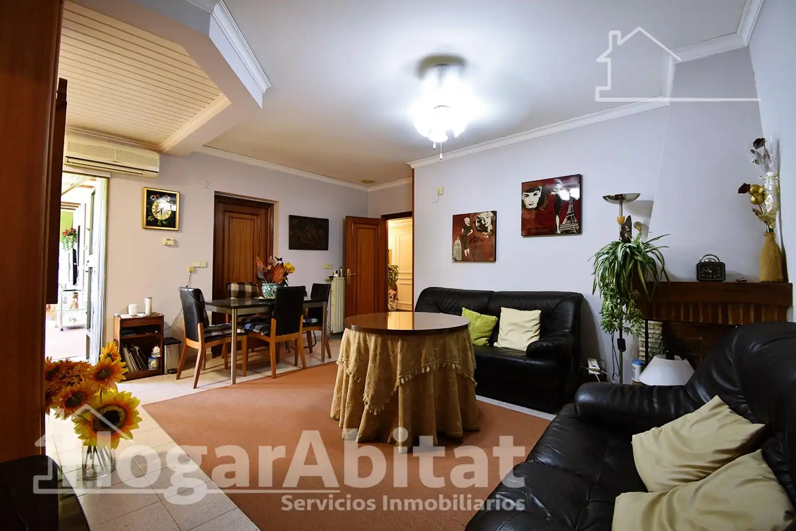 Sala de estar de Casa o chalet en venta en L'Atzúbia con Calefacción, Terraza y Trastero