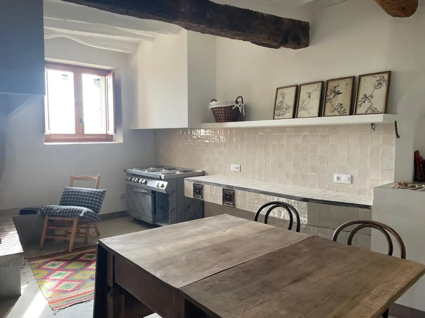 Cuina de Finca rústica en venda en Les Piles amb Aire condicionat, Calefacció i Terrassa