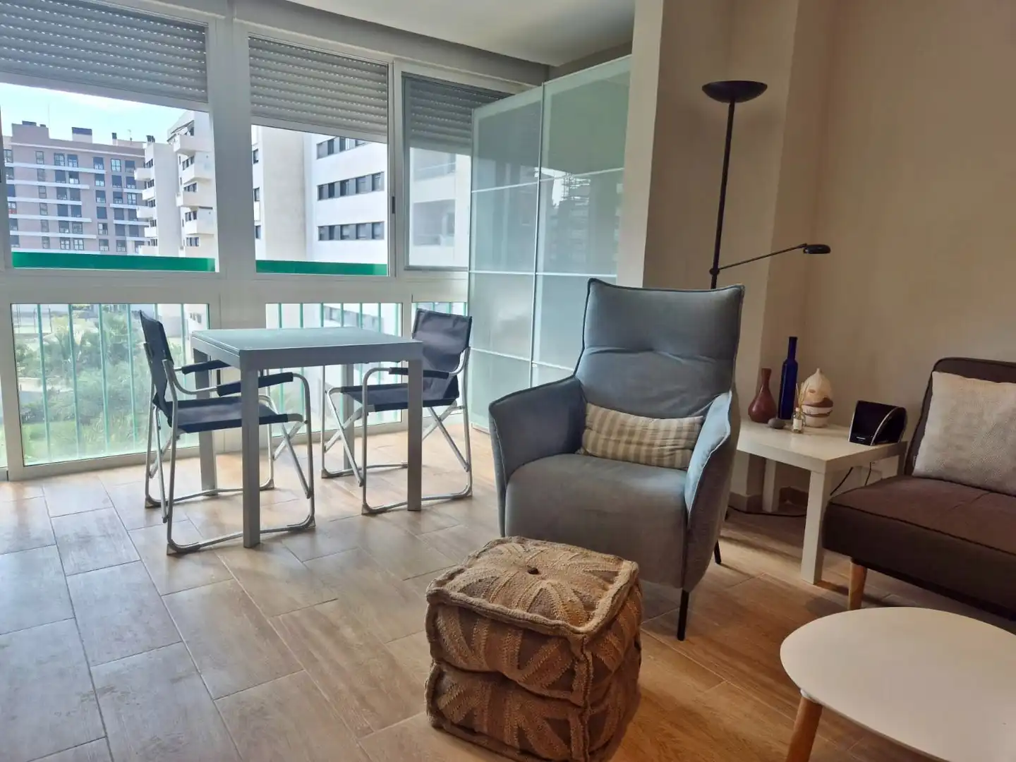 Living room of Study for rent in Alicante / Alacant  with Heating, Terrace and Furnished