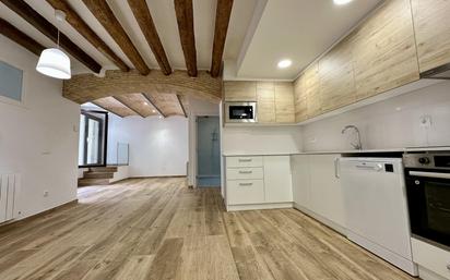 Küche von Wohnung miete in Vic mit Heizung, Möbliert und Ofen