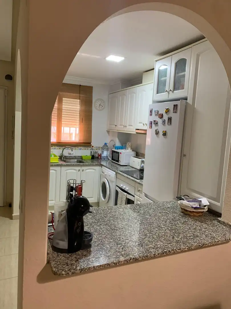 Cuina de Apartament en venda en Cartagena amb Aire condicionat, Calefacció i Terrassa