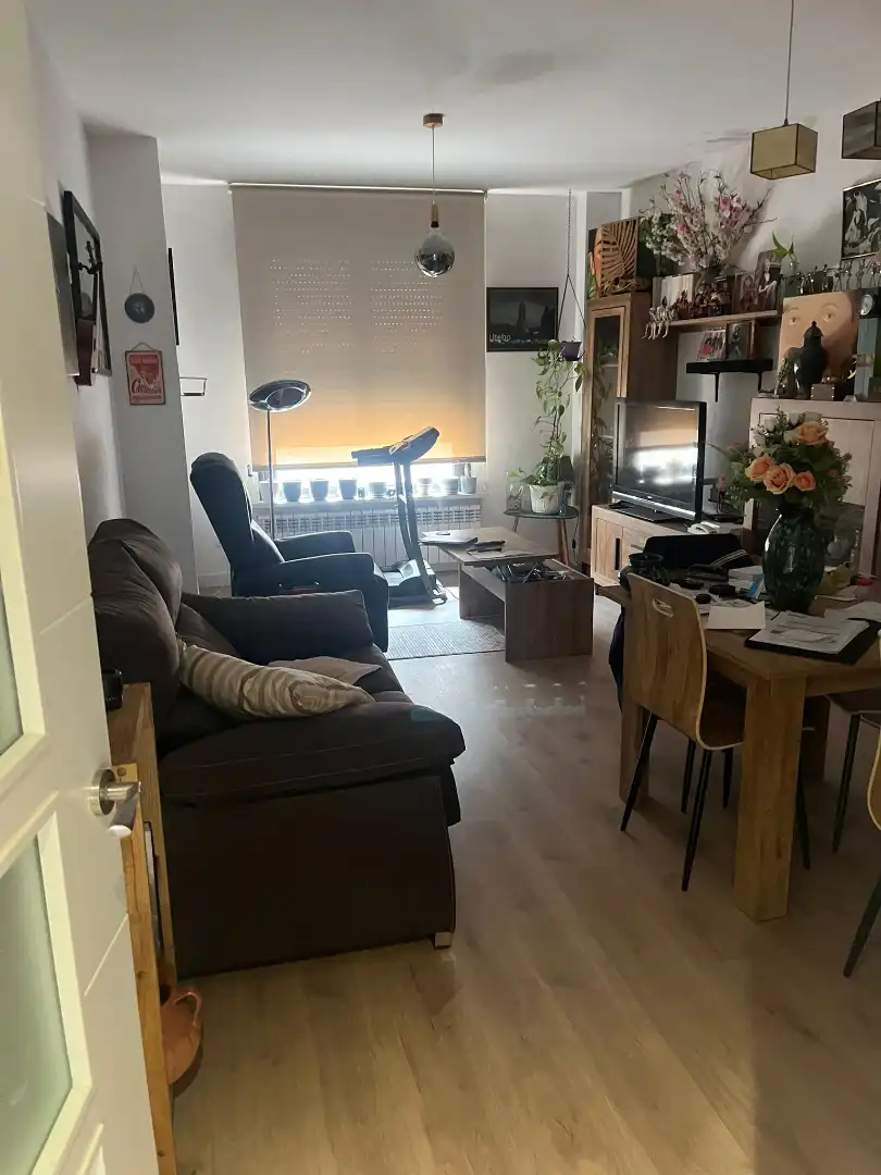 Sala de estar de Piso en venta en Utebo con Aire acondicionado, Terraza y Trastero