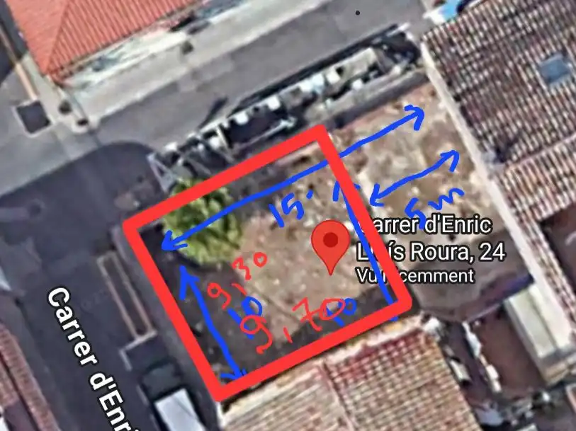 Terreny residencial en venda a D'Enric Lluís roura 24, imagen 3