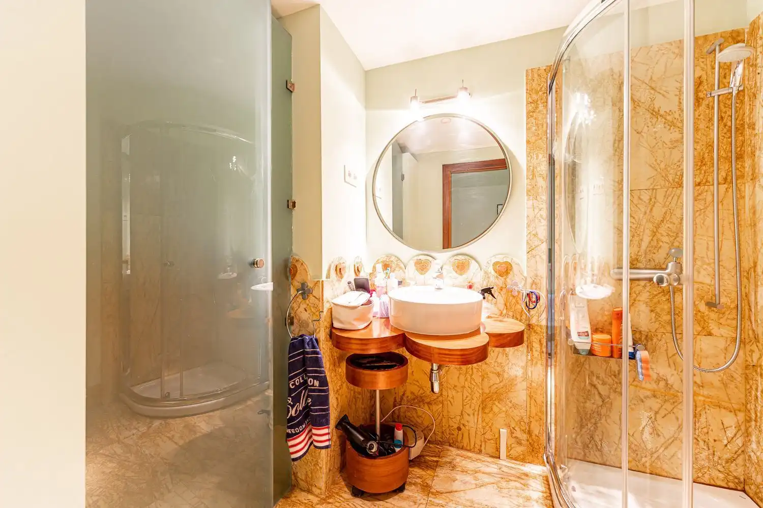 Baño de Casa o chalet en venta en Nuevo Baztán con Aire acondicionado, Jardín privado y Terraza