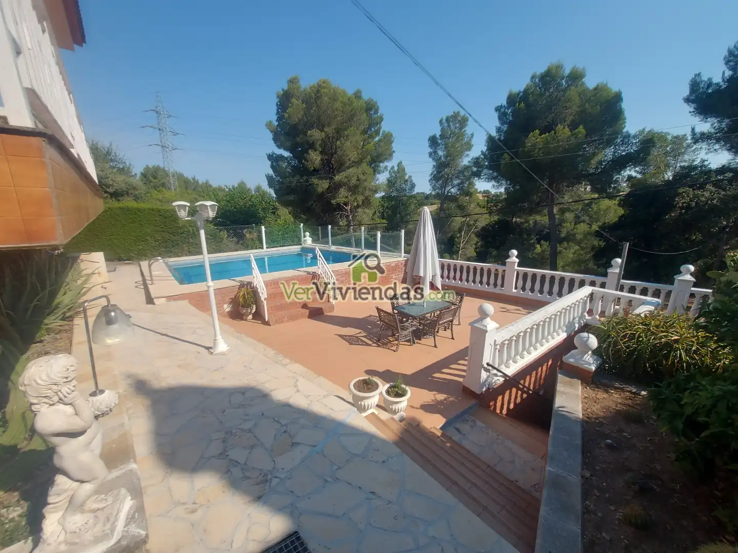 Piscina de Casa o xalet en venda en Piera amb Calefacció, Jardí privat i Terrassa
