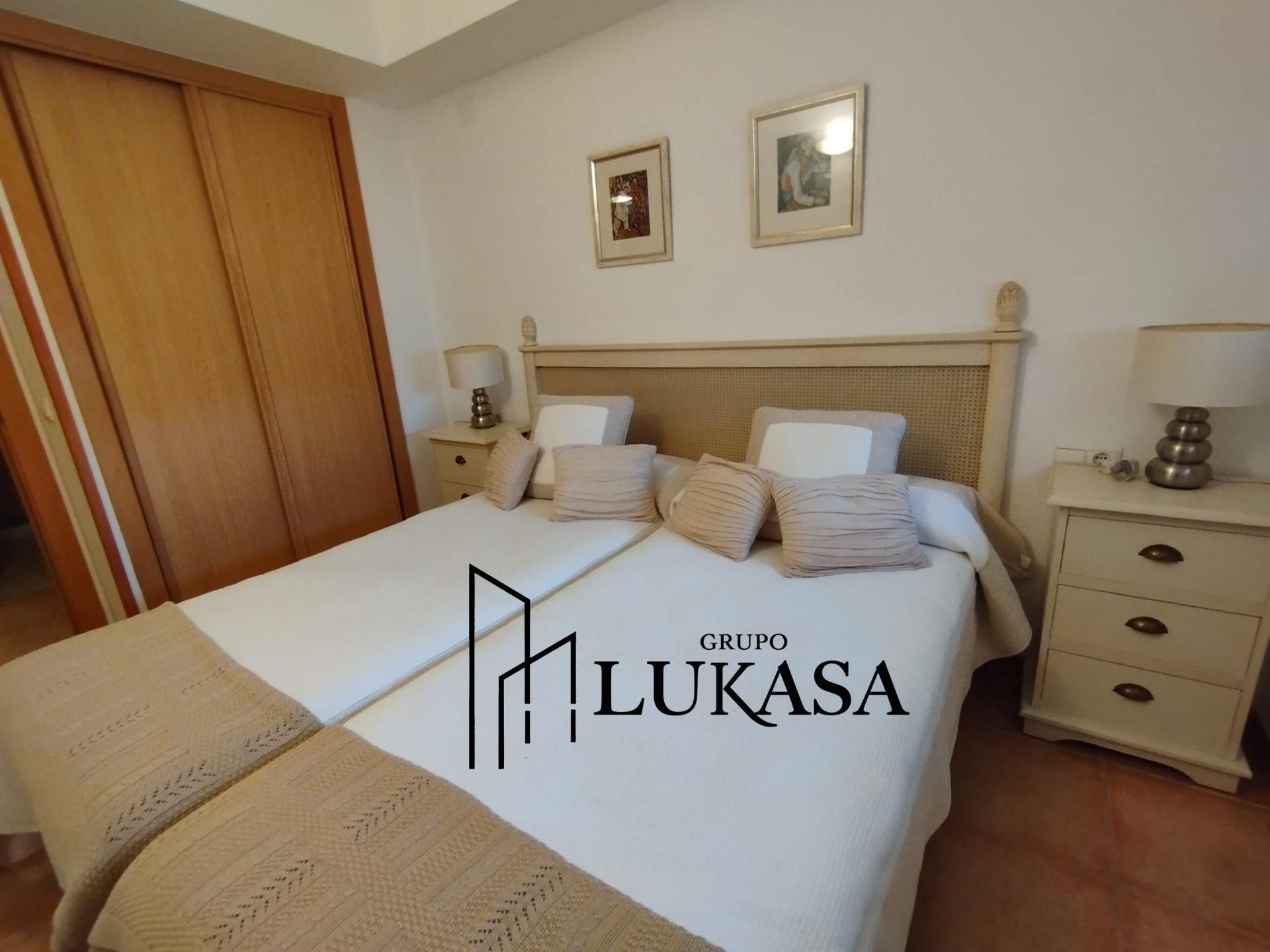Bedroom of Flat to rent in Roquetas de Mar  with Air Conditioner, Heating and Private garden