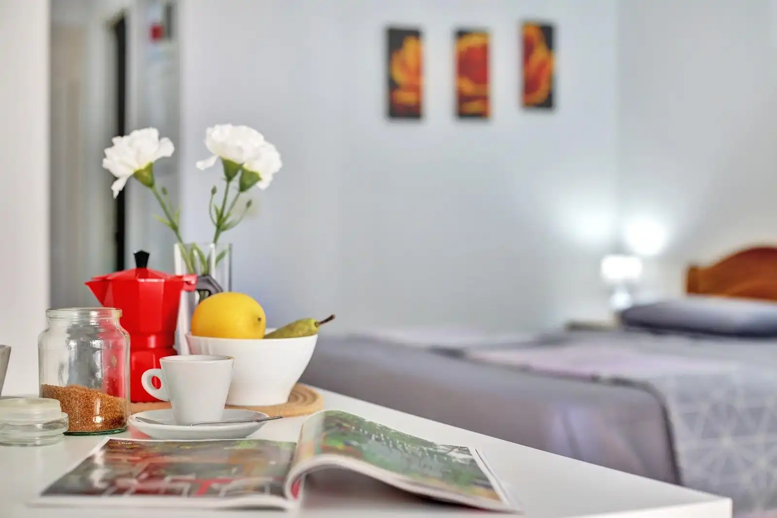Bedroom of Study for rent in Arona  with Terrace, Furnished and Community pool