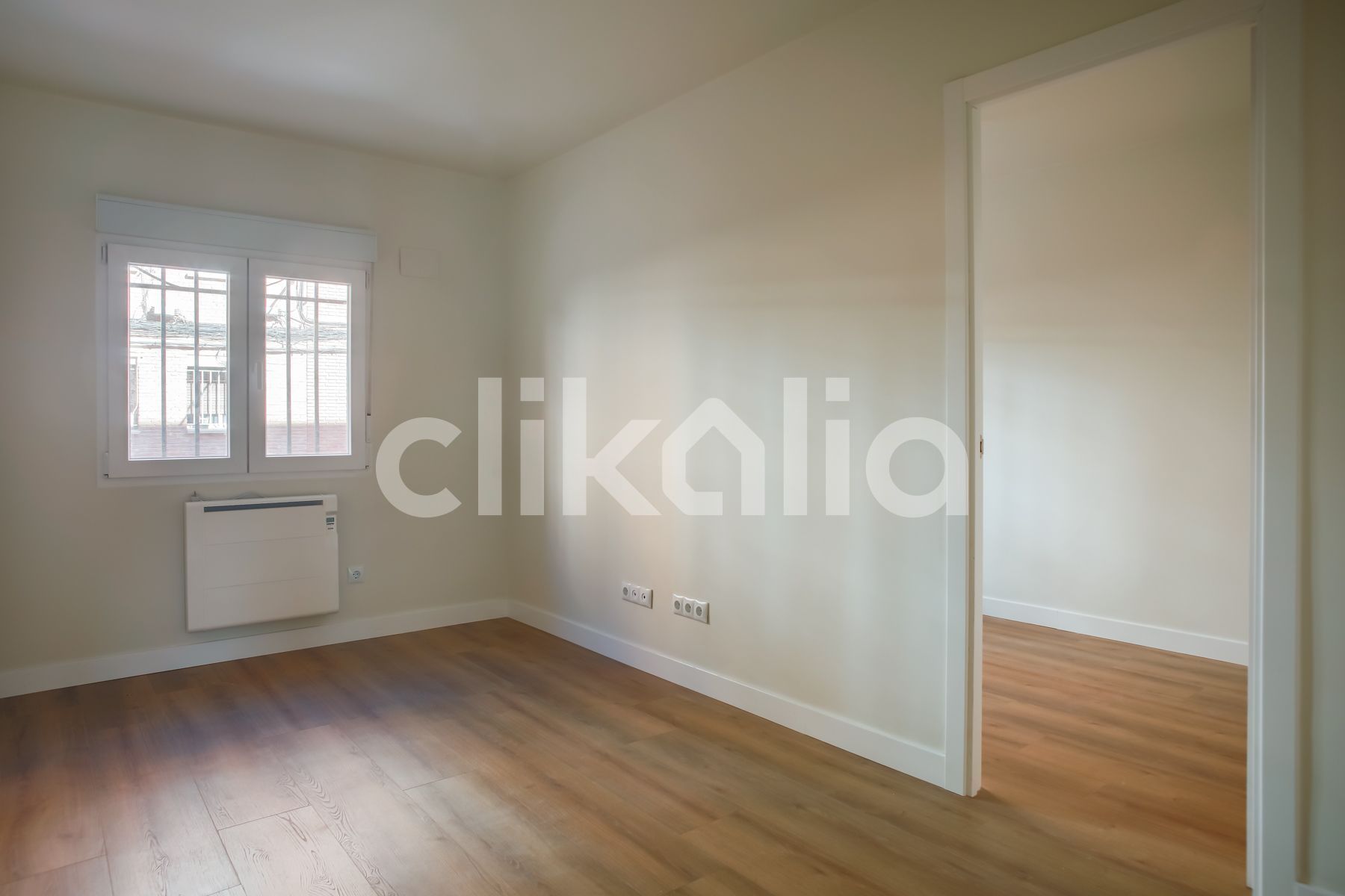Bedroom of Flat to rent in  Madrid Capital  with Heating