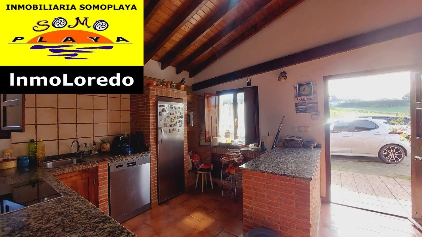 Cocina de Casa o chalet en venta en Ribamontán al Monte con Calefacción y Jardín privado