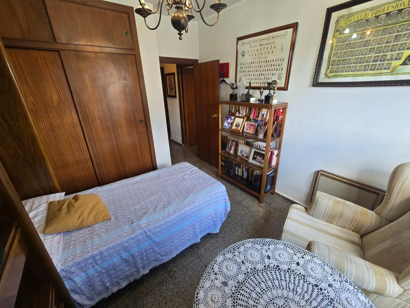 Schlafzimmer von Wohnung zum Verkauf in Córdoba mit Klimaanlage, Heizung und Abstellraum