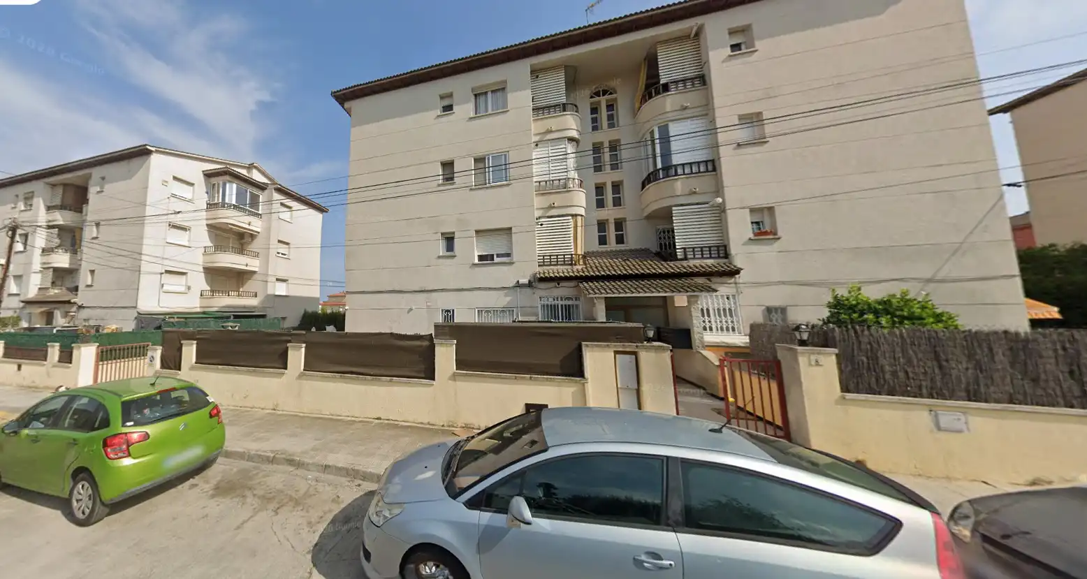 Vista exterior de Piso en venta en Cunit