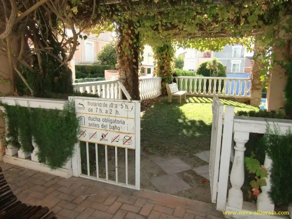 Jardín de Casa adosada en venta en Bétera con Aire acondicionado, Calefacción y Jardín privado
