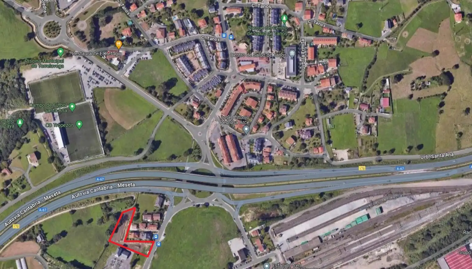 Vista exterior de Terreno en venta en Torrelavega 