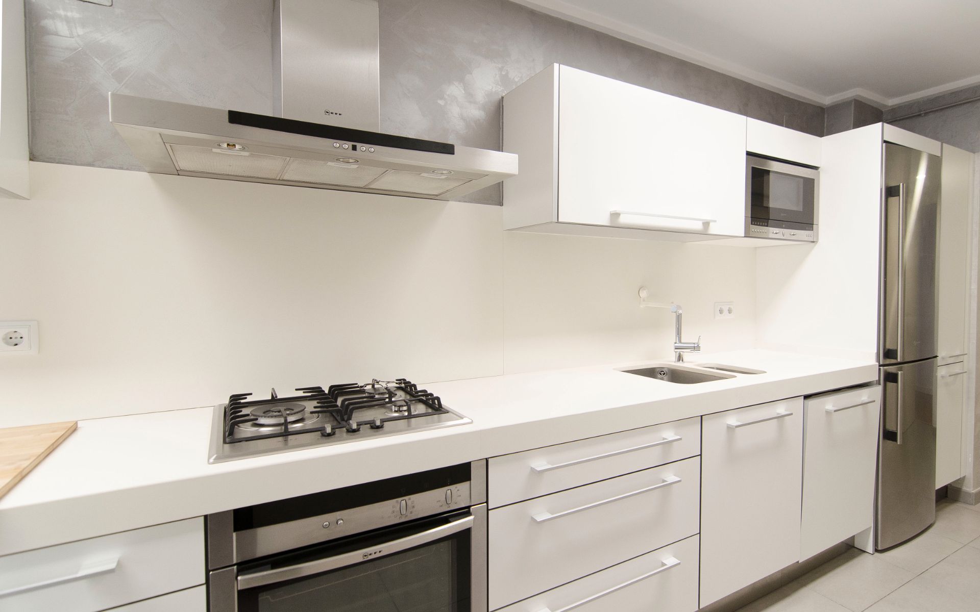 Küche von Wohnung zur Miete in Manresa mit Klimaanlage, Heizung und Parkett