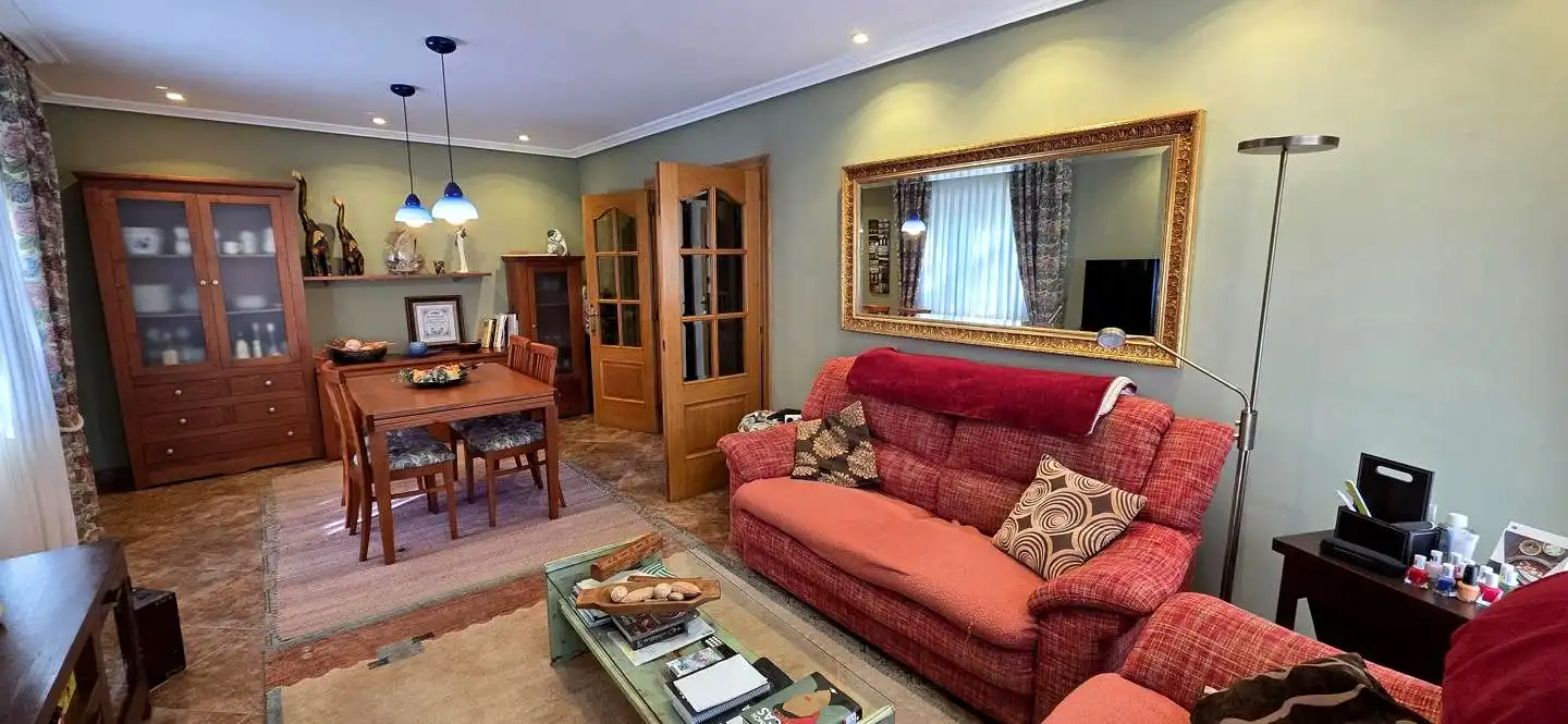 Living room of Houses for sale in Valdés - Luarca  with Heating, Private garden and Parquet flooring