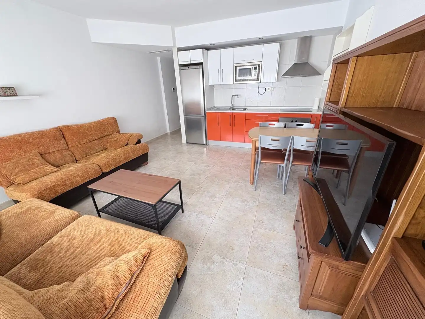 Living room of Flat for sale in Murcia  with Air Conditioner, Heating and Terrace