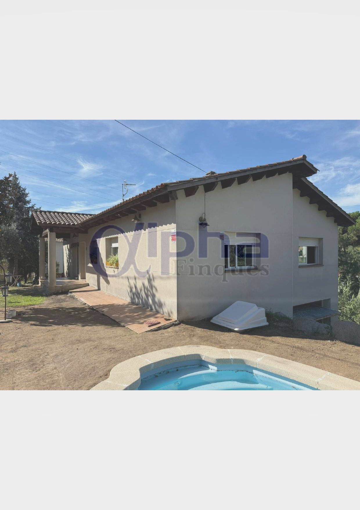 Vista exterior de Casa o xalet en venda en Riells i Viabrea amb Calefacció, Jardí privat i Traster