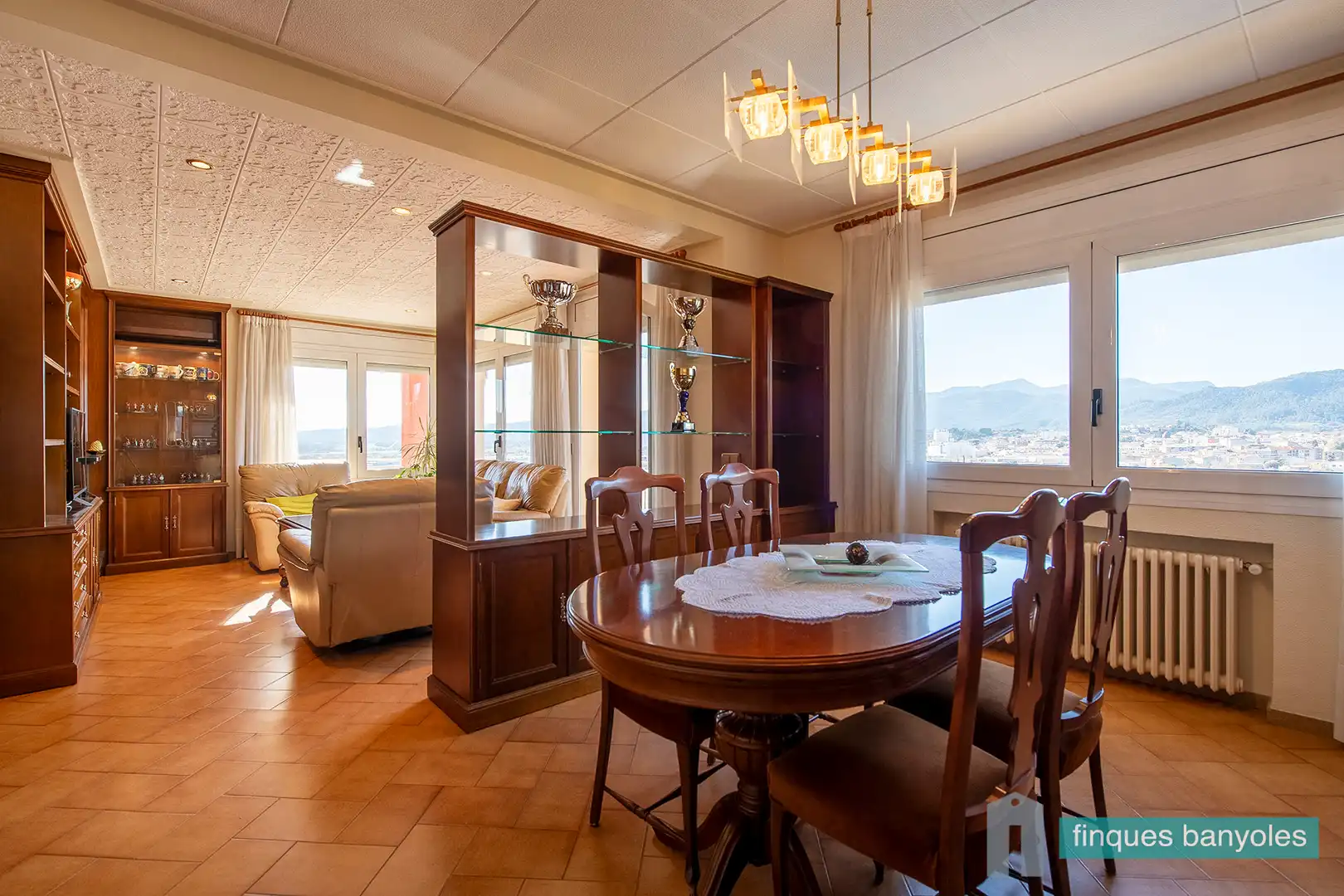 Dining room of Houses for sale in Banyoles  with Air Conditioner, Heating and Private garden