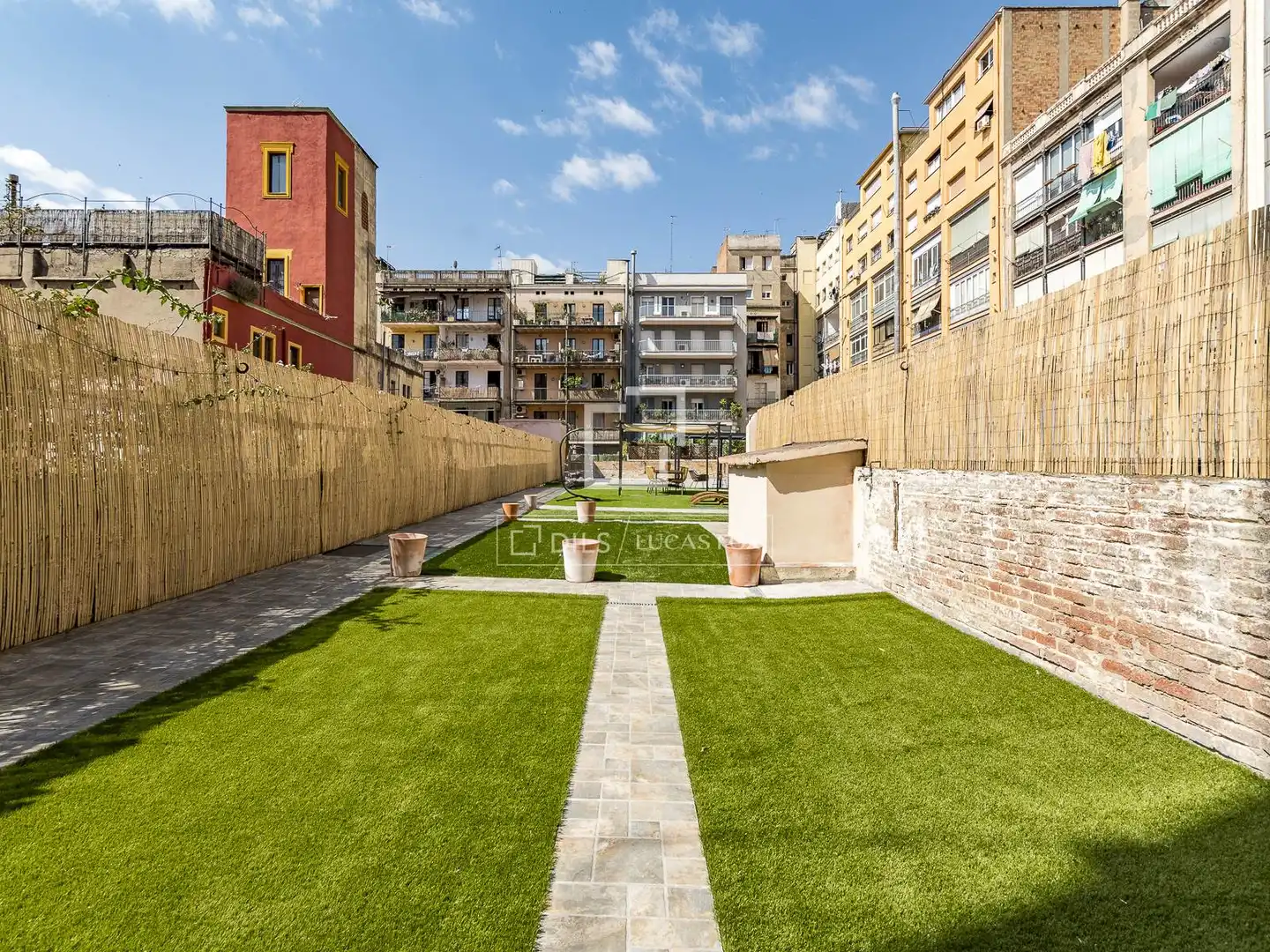 Terrace of Flat for sale in Barcelona  with Air Conditioner, Private garden and Terrace