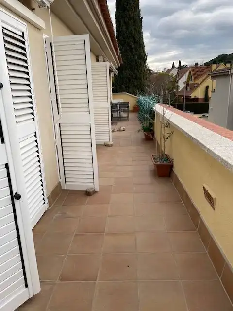 Terrasse von Wohnung zur Miete in La Garriga mit Heizung, Terrasse und Abstellraum
