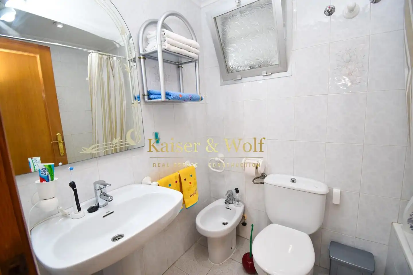 Bathroom of Flat for sale in Santa Pola  with Air Conditioner and Terrace
