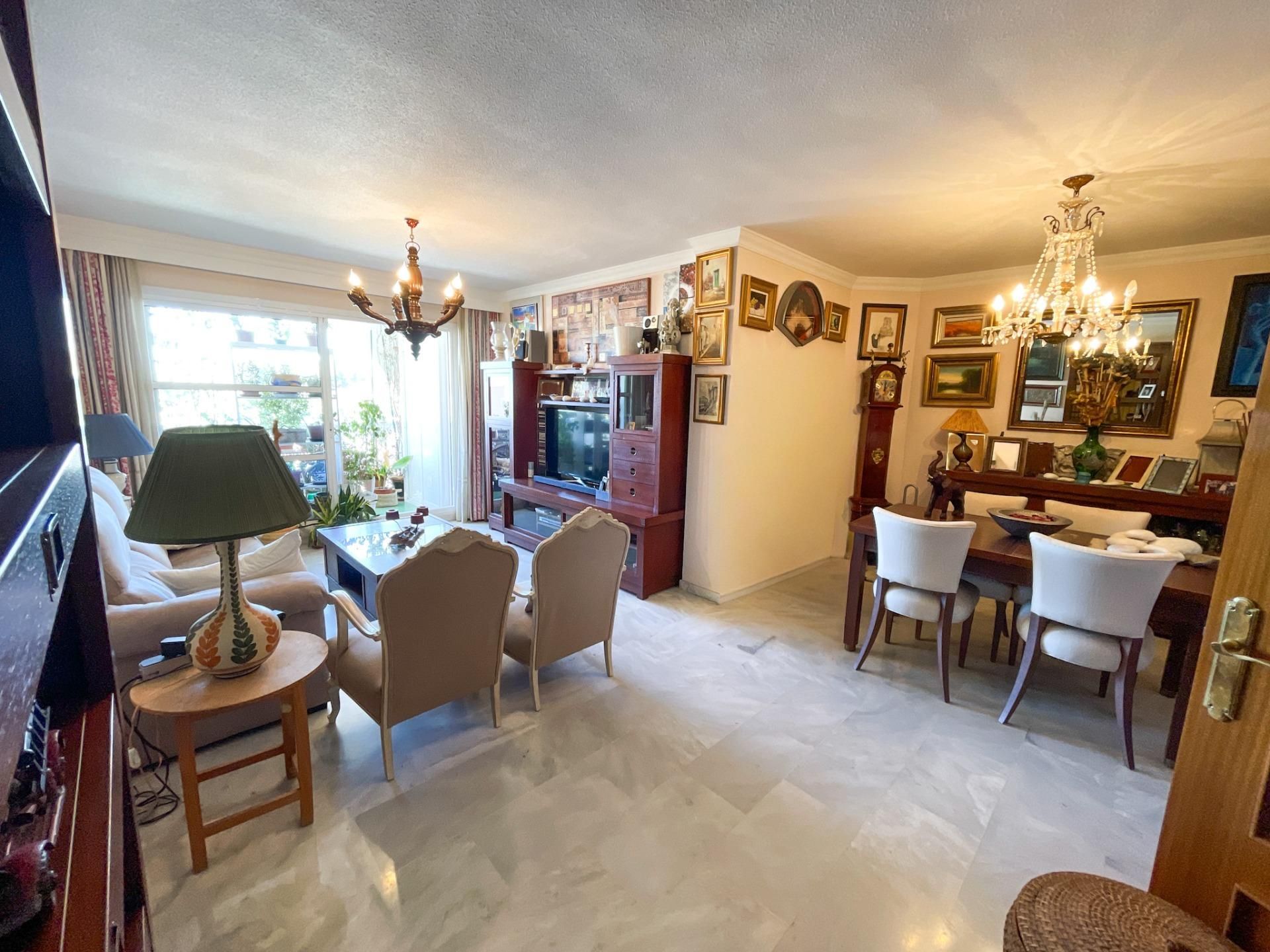 Dining room of Flat for sale in Málaga Capital  with Air Conditioner, Terrace and Balcony