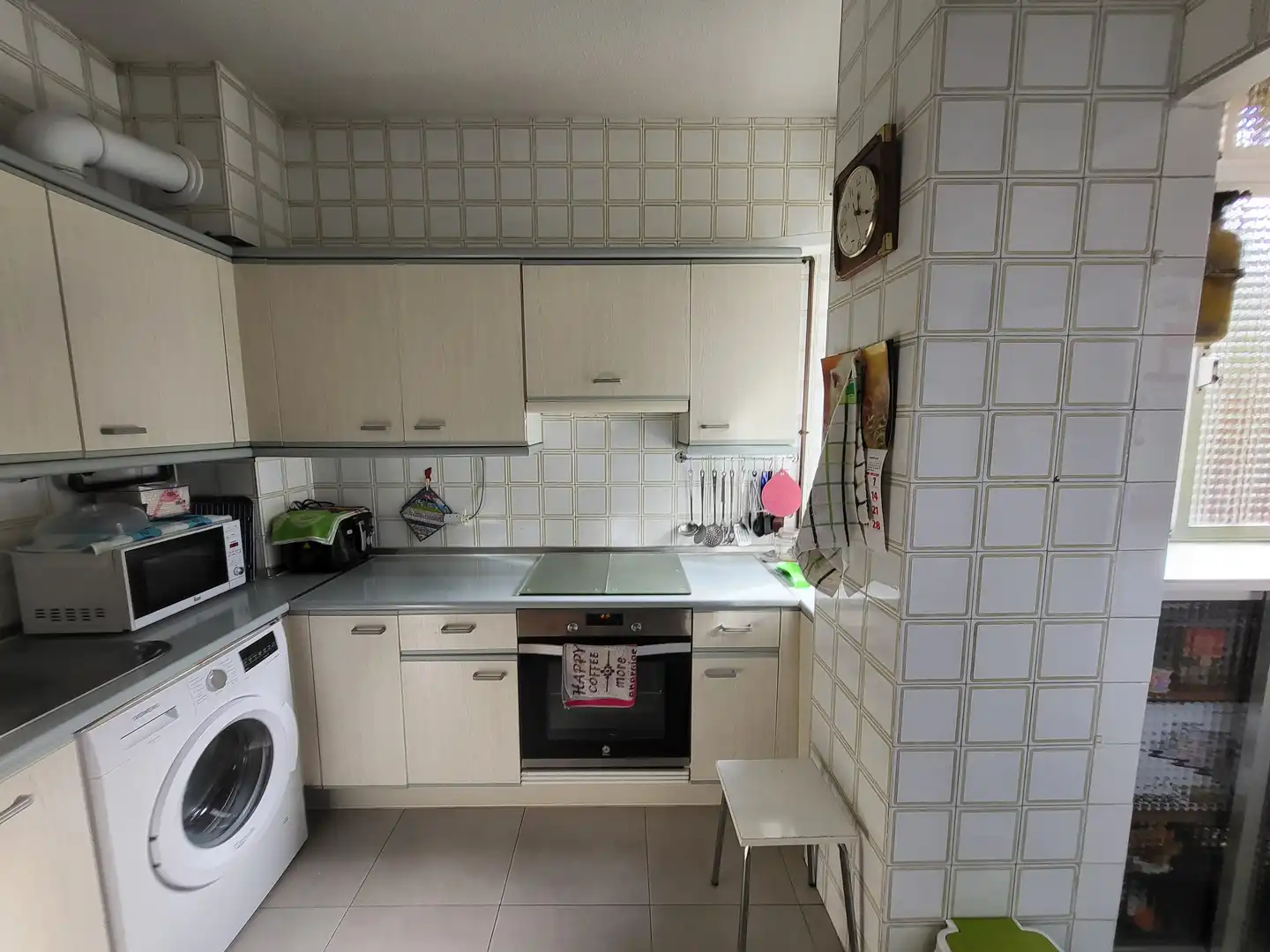 Küche von Wohnung zum Verkauf in Madrid mit Heizung, Parkett und Terrasse