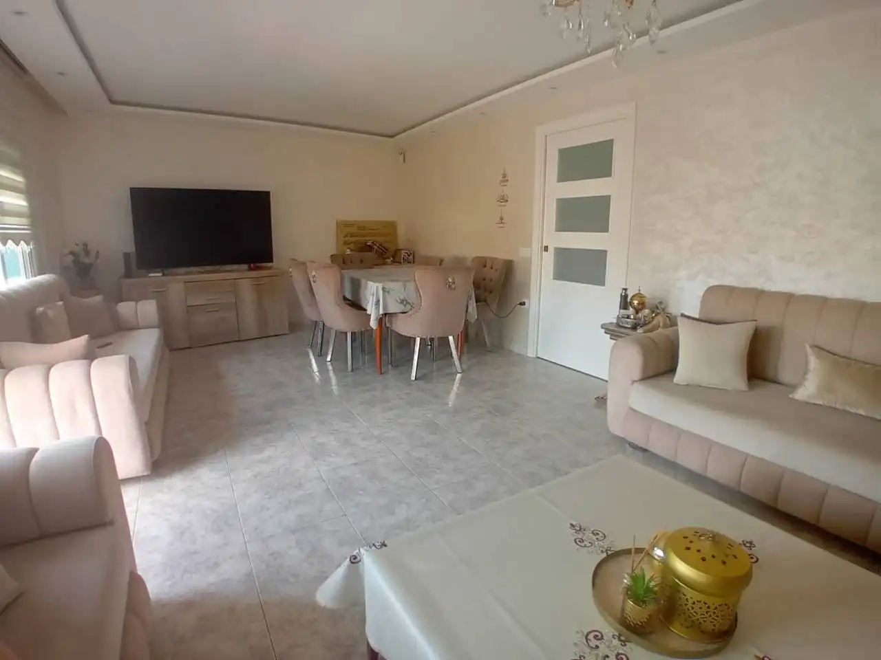Sala de estar de Piso en venta en Malgrat de Mar con Aire acondicionado y Balcón