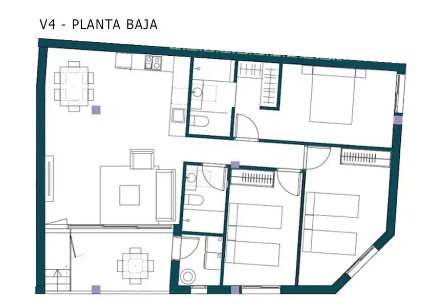 Planta baja en venta en Elche / Elx con Parquet, Terraza y Piscina