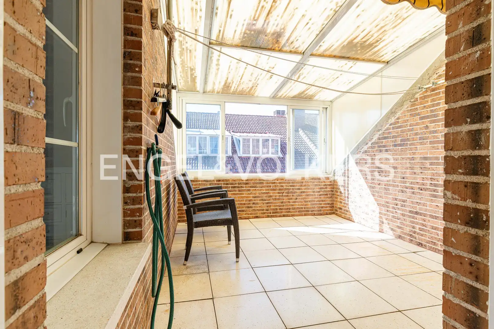 Terraza de Casa adosada en venta en Madrid con Aire acondicionado, Calefacción y Jardín privado