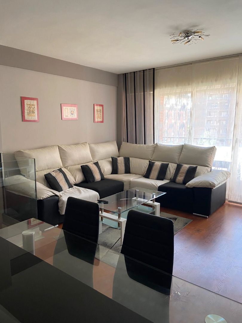 Living room of Flat to rent in Bilbao   with Furnished
