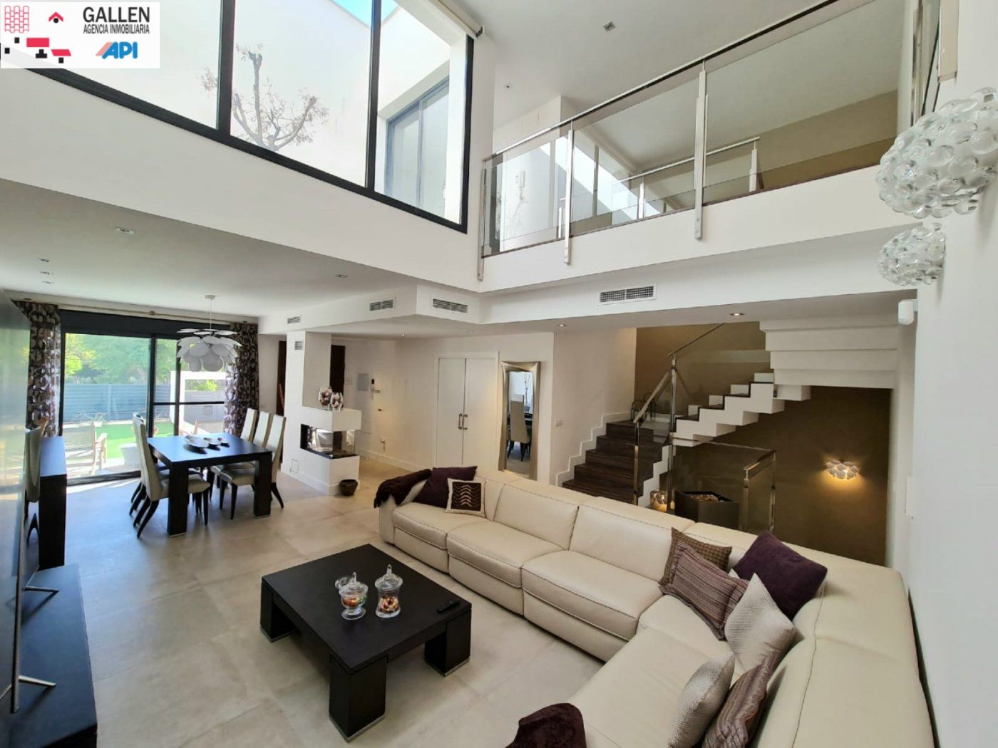 Living room of Single-family semi-detached to rent in Almazora / Almassora  with Air Conditioner, Heating and Private garden