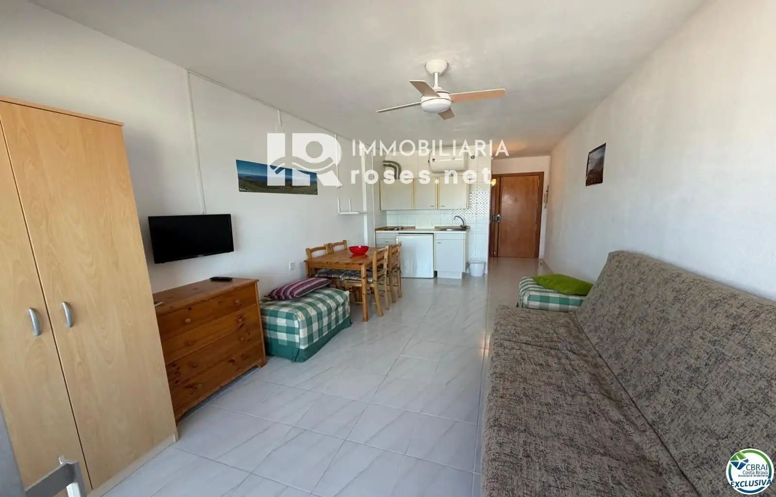 Vista exterior de Estudio en venta en Empuriabrava con Calefacción, Terraza y Amueblado
