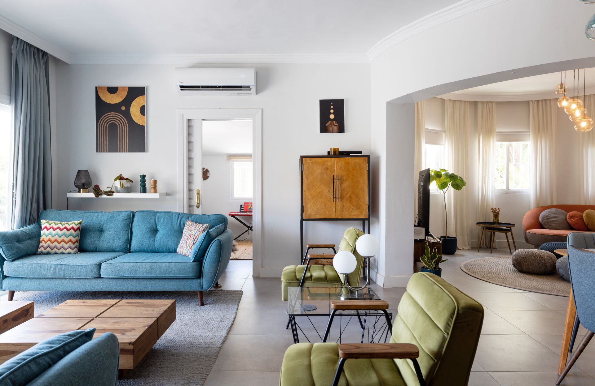Living room of House or chalet for sale in Marbella  with Air Conditioner, Heating and Private garden