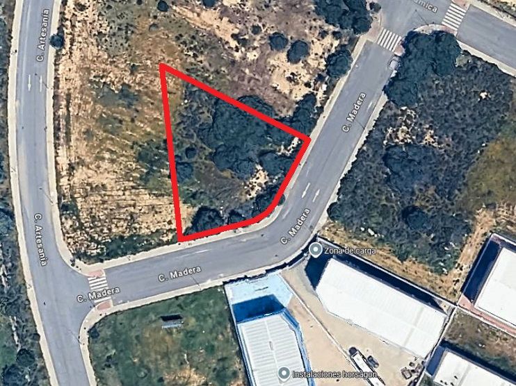 Exterior view of Industrial land for sale in Aljaraque