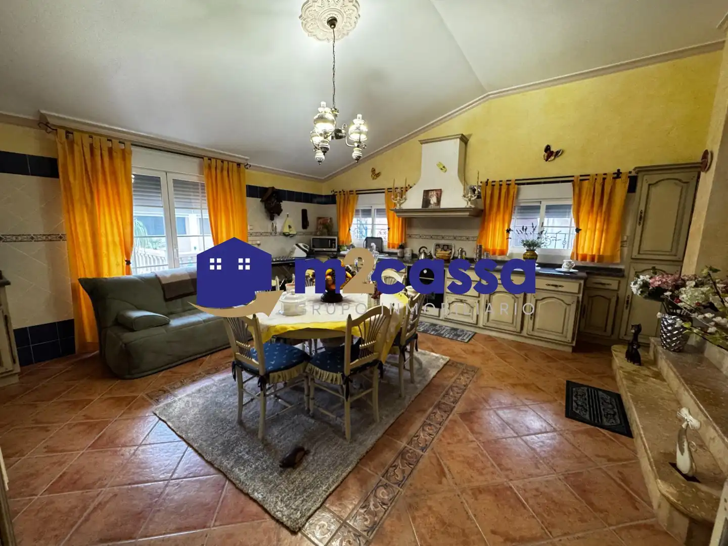 Cocina de Casa o chalet en venta en Lorca con Aire acondicionado, Calefacción y Jardín privado