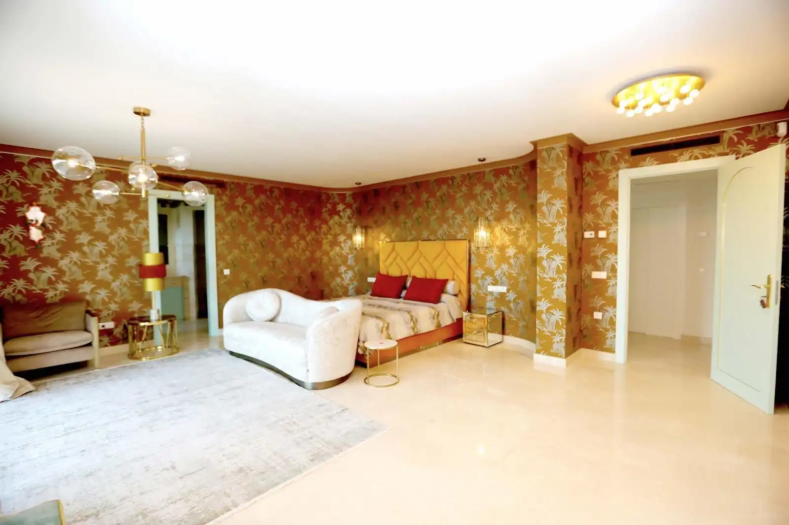 Habitación de Casa o chalet de alquiler en Estepona con Aire acondicionado, Jardín privado y Terraza